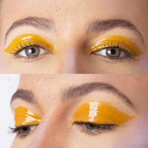 Sexy Eye Makeup With Glossy Eyeshadow #glossyeyeshadow